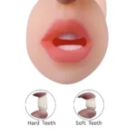 2-In-1 Pussy And Mouth Male Masturbation Stroker Toy - Image 5