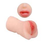 2-in-1 Pussy and Mouth Male Masturbation Stroker Toy