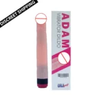 Adam 8 Inch Real Feel Silicone Vibrating Dildo For Women - Image 4