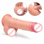 Batman 11 Inch Big Realistic Silicone Dildo 8 Inch Insertion Length