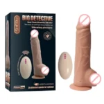 Big Detective Wireless Suction Cup Vibrating Dildo