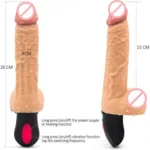 MEX Ultra Vibe Vibrating Dildo for Women