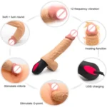 MEX Ultra Vibe Vibrating Dildo For Women - Image 2