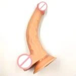 Naughty Boy 8 Inches Realistic Suction Cup Dildo - Image 2