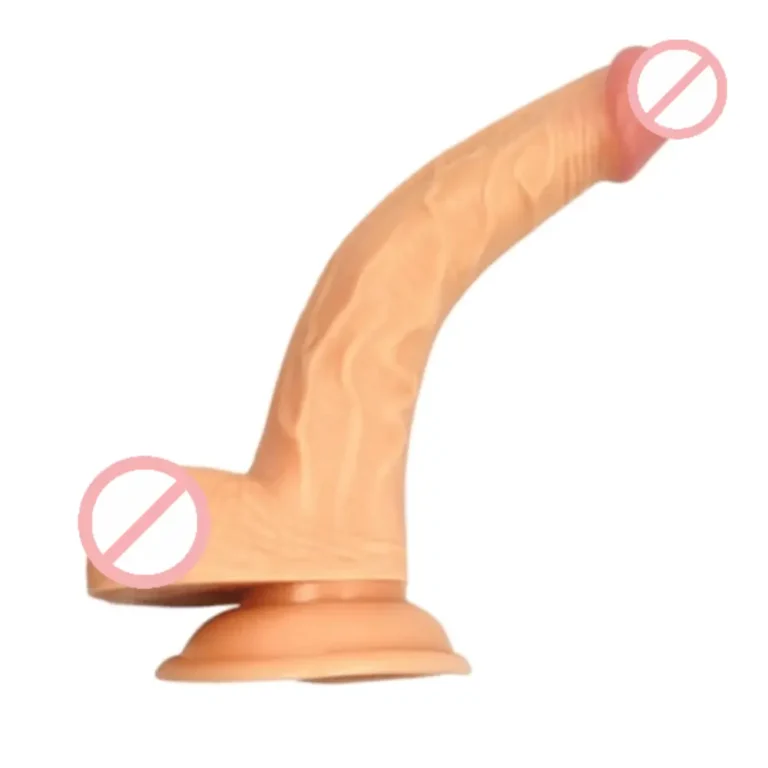 Naughty Boy 8 Inches Realistic Suction Cup Dildo