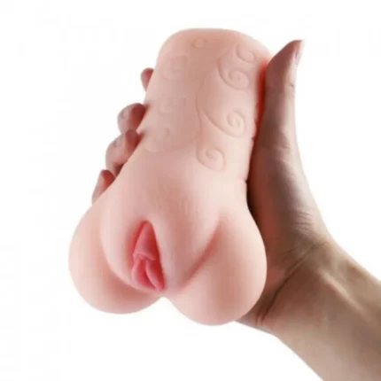 Real Feel 3D Pink Lips Pussy Artificial Vagina Sex Toy for Men