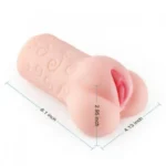 Real Feel 3D Pink Lips Pussy Artificial Vagina Sex Toy for Men