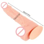 Real Feel Big Boy 8 Inch Silicone Dildo - Image 5