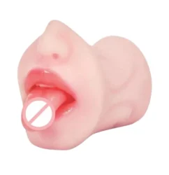 Real Feel Blowjob Mouth Stroker Toy