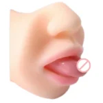 Real Feel Blowjob Mouth Stroker Toy