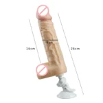X-Men Real Feel 6 Inch Automatic Thrusting Dildo with Suction