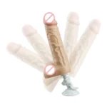 X-Men Real Feel 6 Inch Automatic Thrusting Dildo With Suction - Image 4