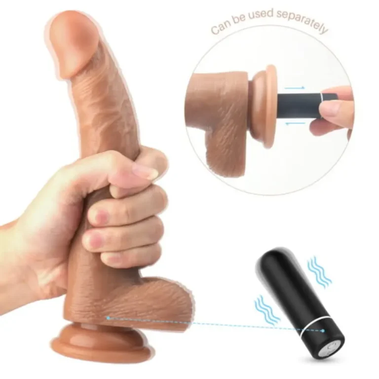 7.8 Inch Rechargeable Vibrator with 9 Speeds