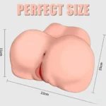 Deluxe Doggy Pose Booty Pussy And Ass Masturbator