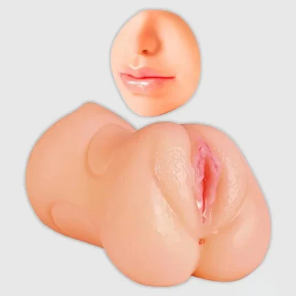 ErosX 3 in 1 RealFeel Mouth Vagina Anal Masturbator