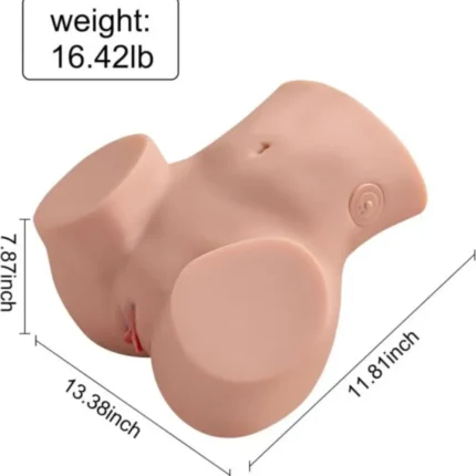 Latina Luxe RealisticHalf Body Masturbator Doll