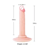 Mister Bronze 6 Inch Dildo with Suction Cup