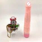 Pink Cap Hot Boy 7 Inch Vibrating Dildo - Image 5