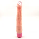 Pink Cap Hot Boy 7 Inch Vibrating Dildo