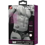 Pretty Love Marvin Rechargeable Strap On Dildo