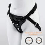 VibeMotion Strap On Vibrating Dildo With Harness Kit - Image 3