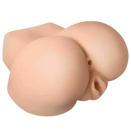 Young girl's real pussy and ass masturbation machine