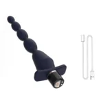 10-Mode Leto Salva Silicone Vibrating Anal Beads - Image 4