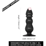 10-Speed Anal Plug With Remote For Women