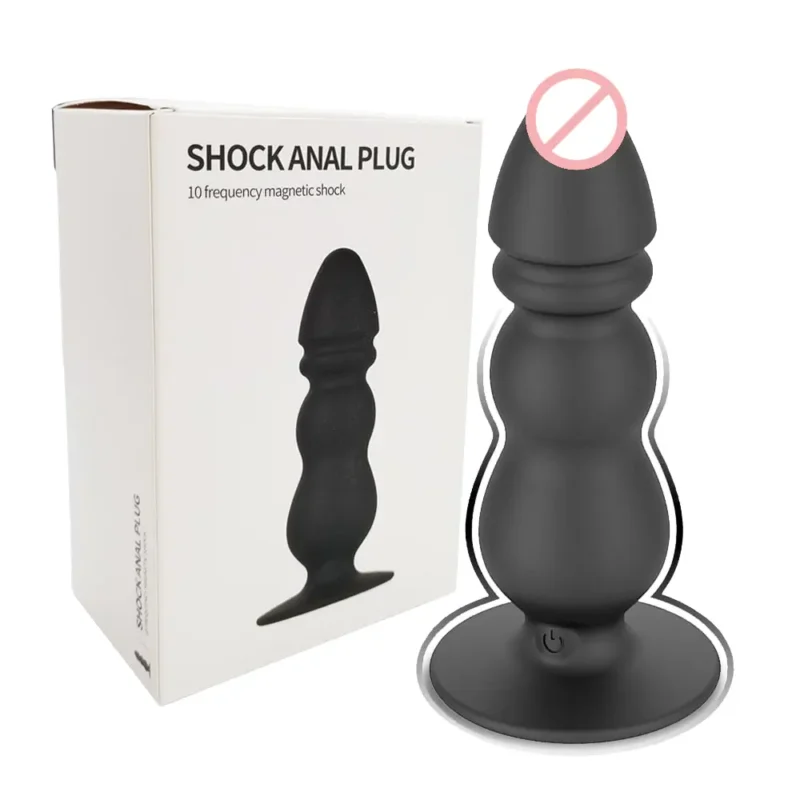 10-Speed Anal Plug With Remote For Women
