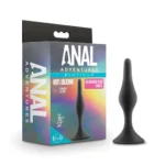 Anal Adventures Small Platinum Silicone Plug Women