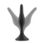 Anal Adventures Small Platinum Silicone Plug Women