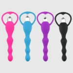 Backdoor Vibes Silicone Vibrating Anal Beads - Image 2