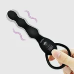 Backdoor Vibes Silicone Vibrating Anal Beads