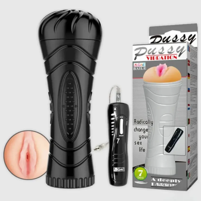 RealFeel Pussy Vibrating Flashlight Masturbator