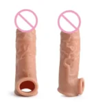 Reusable Silicone Penis Sleeve Condom - Image 2