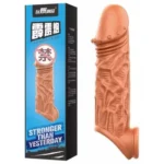 Reusable Silicone Penis Sleeve Condom