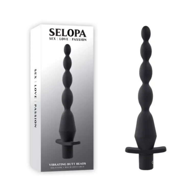 Selopa Vibrating Anal Beads Plug for Women