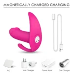 Wireless Wearable Dildo Vibrator with Remote Control