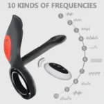 Wireless Control Double Vibe Cock Ring - Image 2