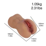 Soft Skin Silicone Vagina Pussy Masturbator Sex Toys For Men