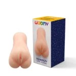Wooomy Real Feel Male Masturbation Silicone Vagina Pussy