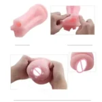 Vagina Shape Vibrating Sex Toy for Men Realistic Girl Cup Masturbator - Image 6